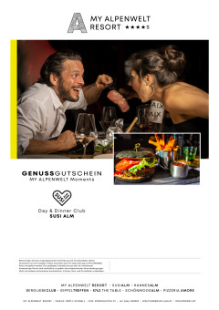 Wertgutschein für den Day & Dinner Club Susi Alm