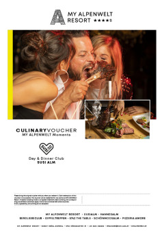 Voucher for the Day & Dinner Club Susi Alm